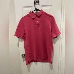 Polo, M, Red, Classic Fit